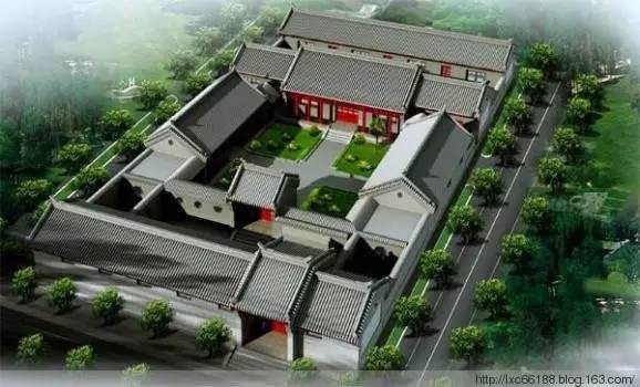 北京四合院別墅建筑文化