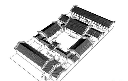 四合院建筑