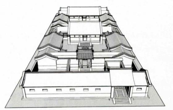 多進(jìn)四合院