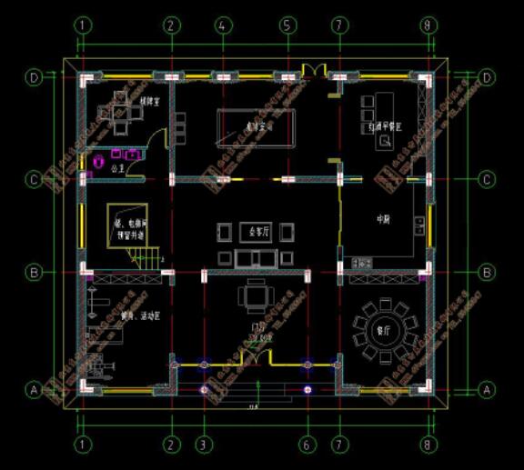 仿古中式建筑設(shè)計(jì)