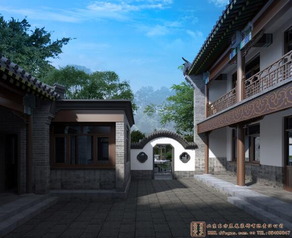 徽派建筑四合院