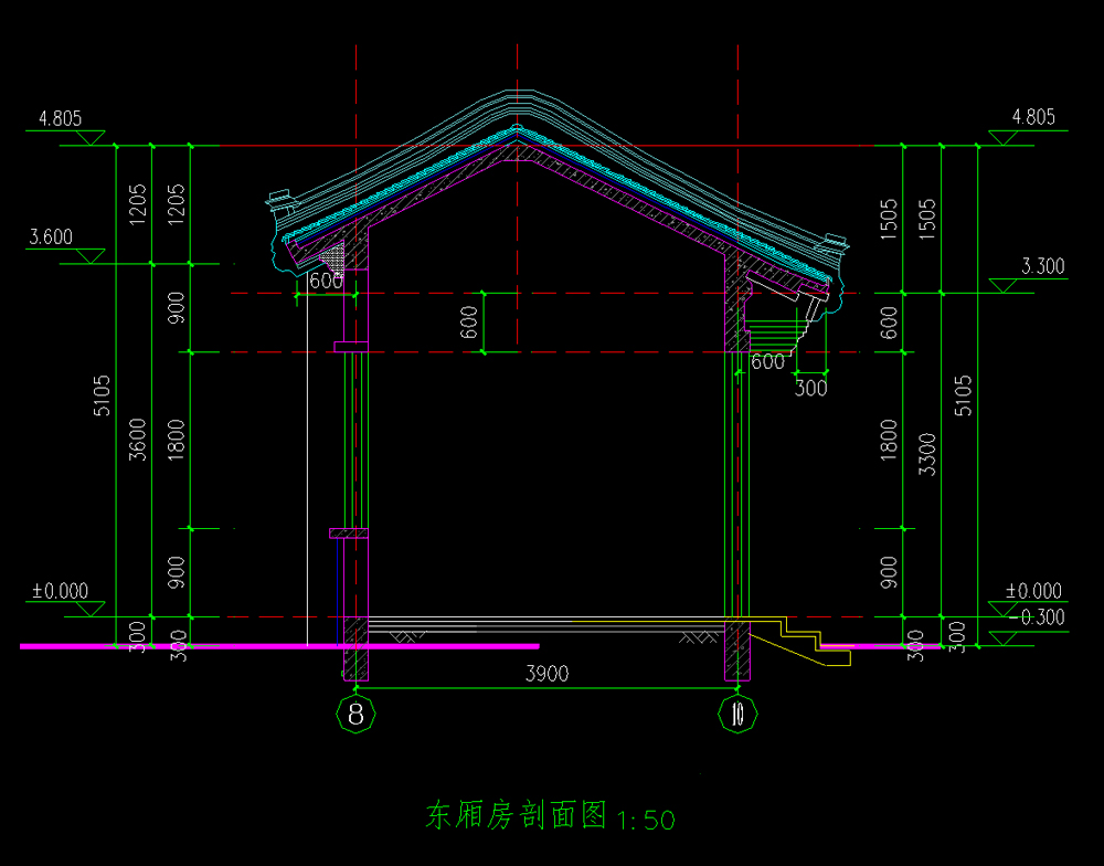 北京四合院施工圖